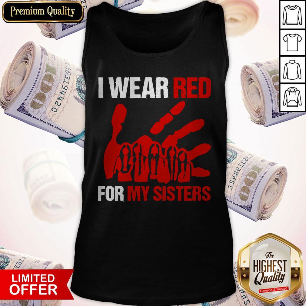 I Wear Red For My Sister Shirt - Image 4