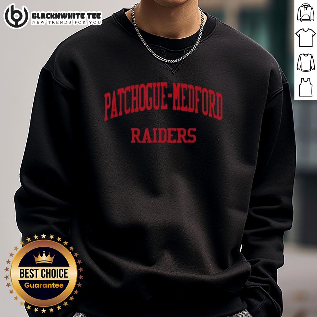 Good Patchogue Medford Raiders High School Medford Ny Sports T-Shirt - Image 5
