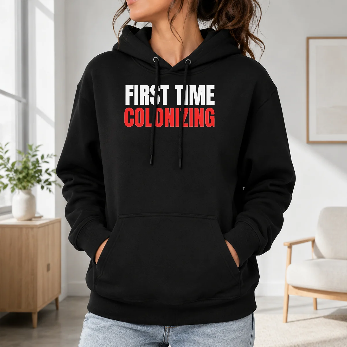 Awesome Original First Time Colonizing Shirt - Image 7