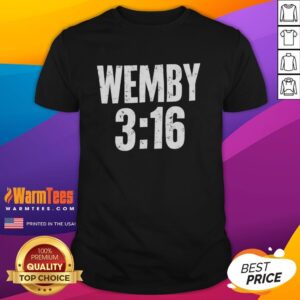 Awesome Victor Wembanyama Wearing Wemby 3 16 T-Shirt