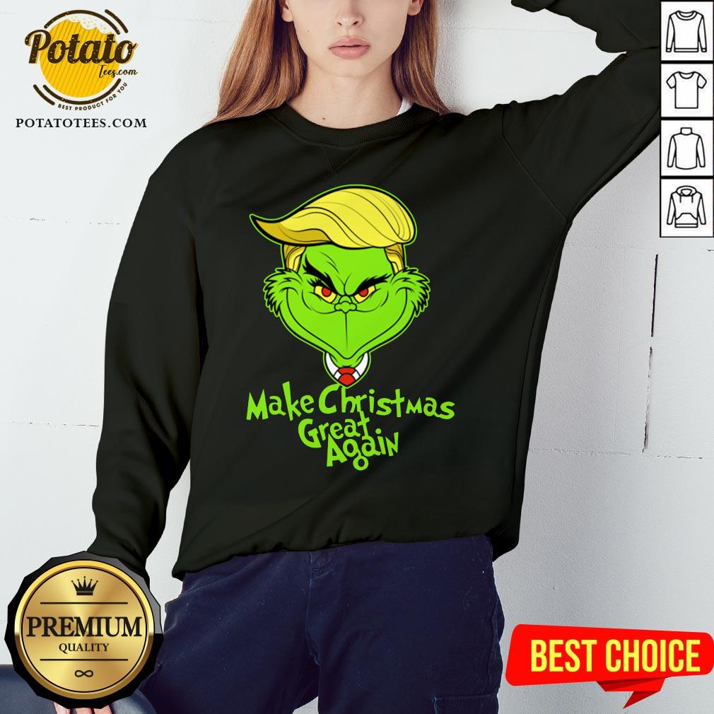 Perfect Grinch Trump Make Christmas Great Again Shirt - Image 4