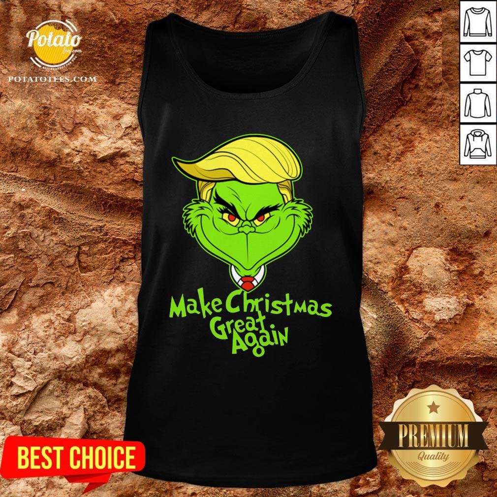 Perfect Grinch Trump Make Christmas Great Again Shirt - Image 3