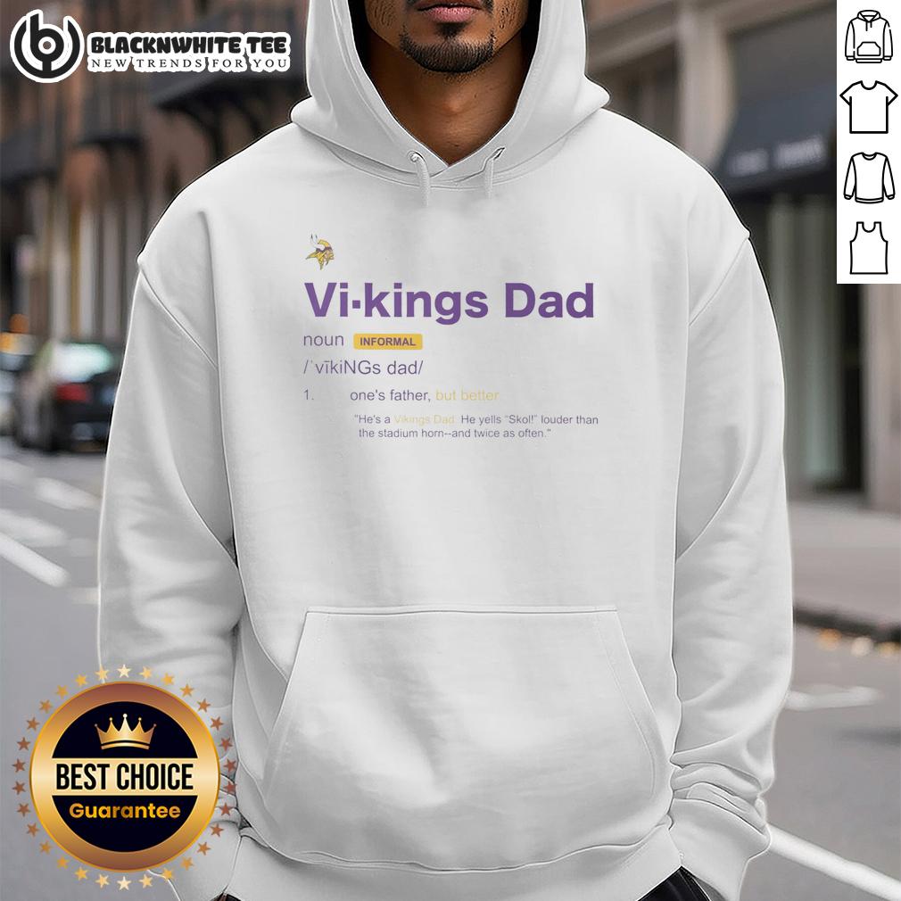 Top Minnesota Vikings Dad Definition T-Shirt - Image 2