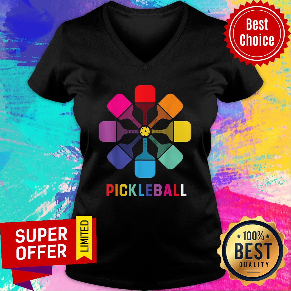 Colorful Racquets Are Great For The Christmas Season Shirt - Image 3