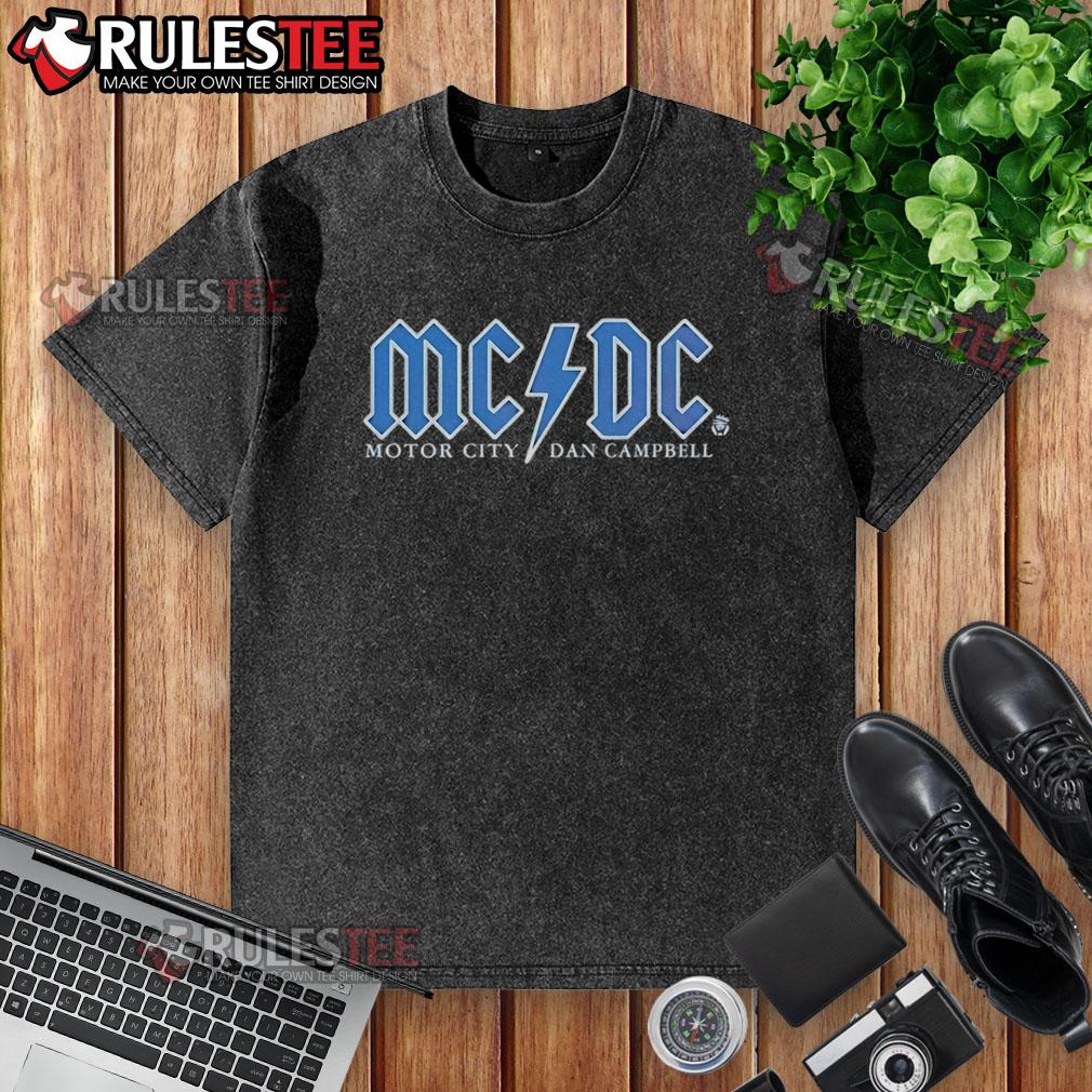 Good Detroit Lions Football Motor City Dan Campbell T-Shirt - Image 6