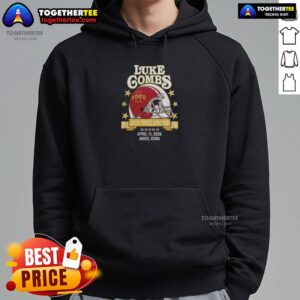 Alternative view of Official Luke Combs X Iowa State Cyclones 2026 T-Shirt