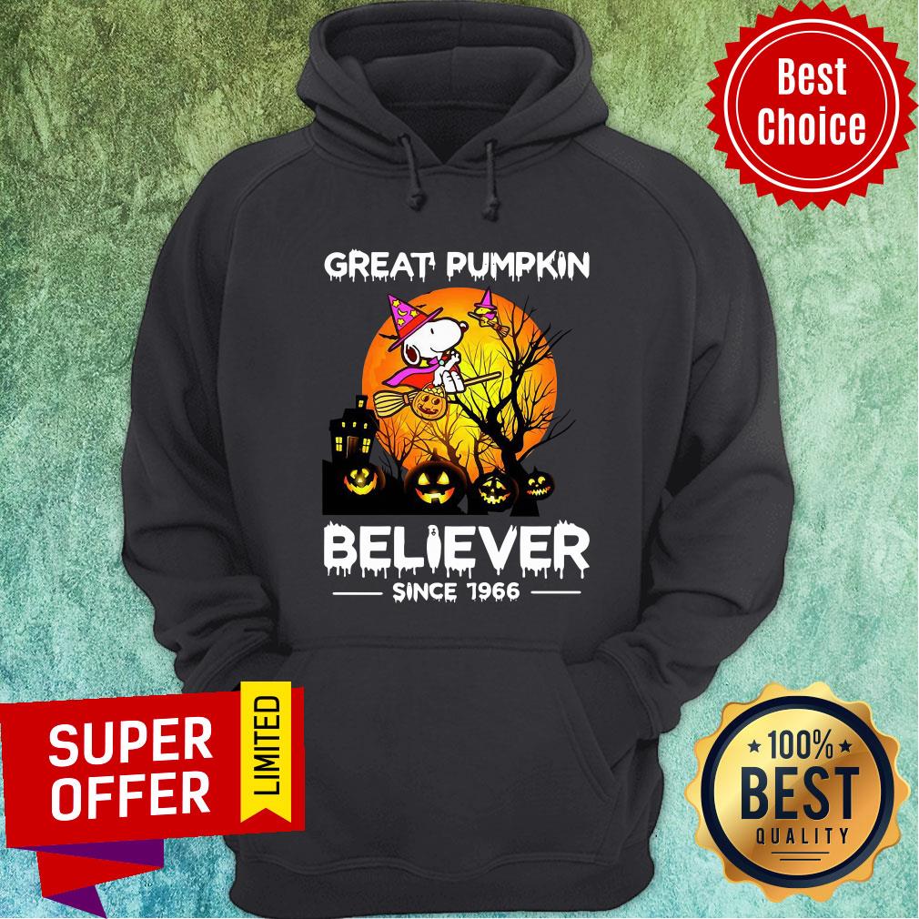 Snoopy Great Pumpkin Believer Since 1966 Shirt - Image 2