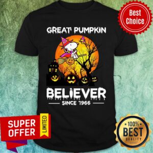 Snoopy Great Pumpkin Believer Since 1966 Shirt