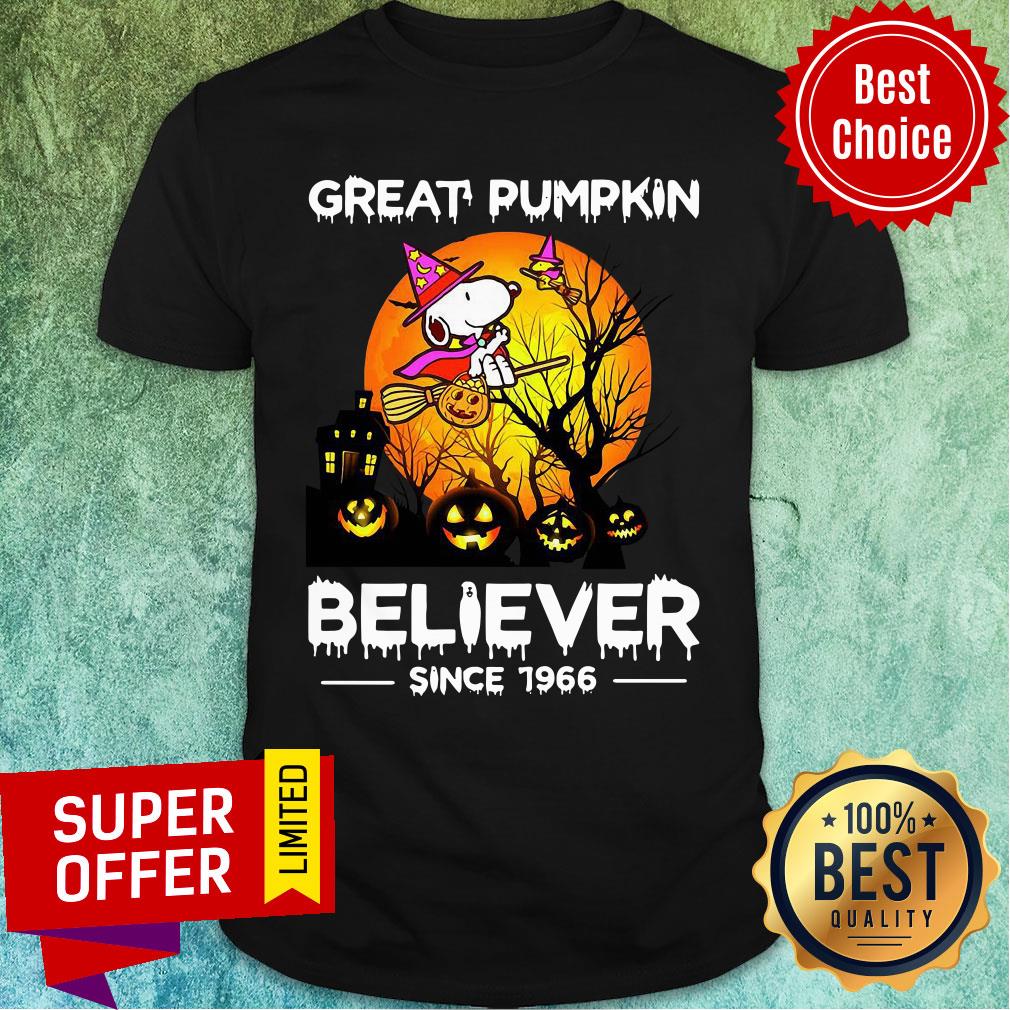 Snoopy Great Pumpkin Believer Since 1966 Shirt