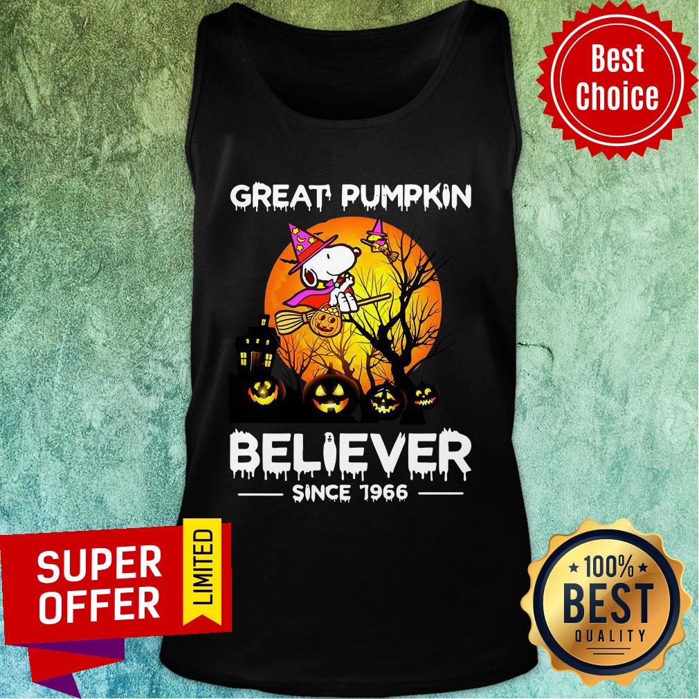 Snoopy Great Pumpkin Believer Since 1966 Shirt - Image 4