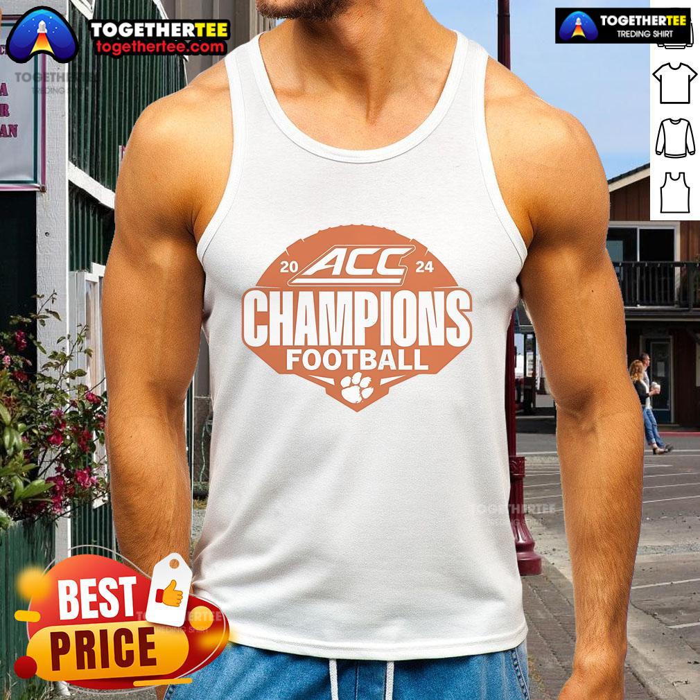 Official Clemson Tigers 2024 ACC Football Conference Champions T-Shirt - Image 4