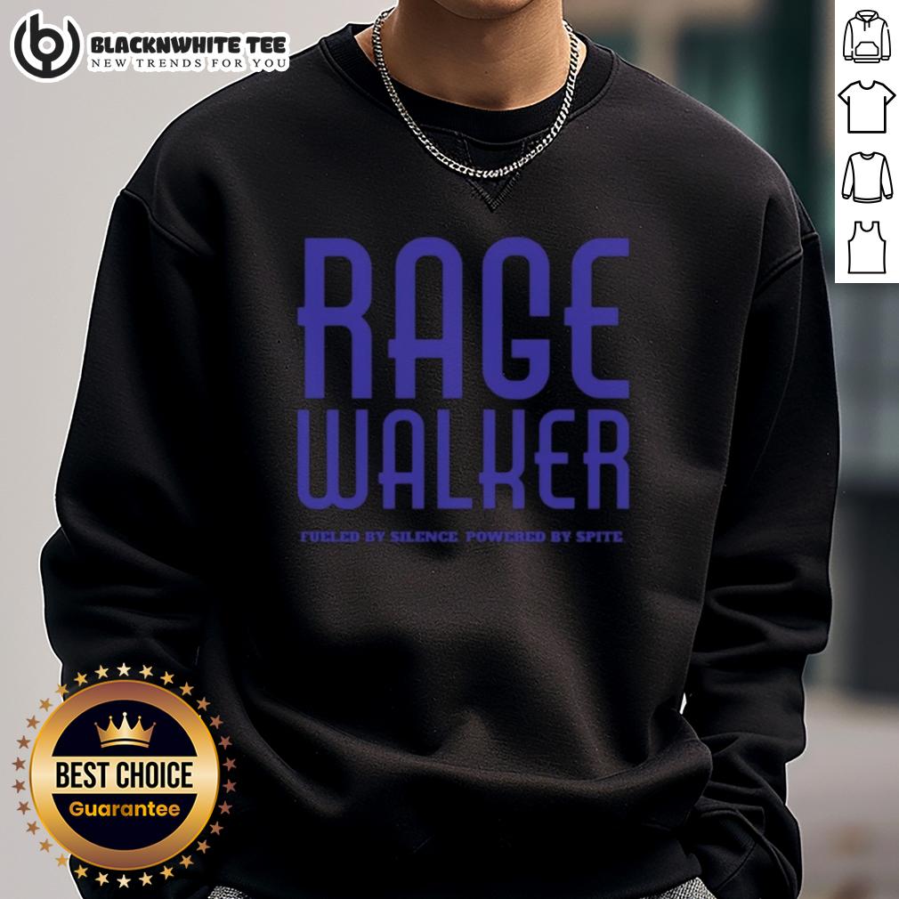 Official Rage Walker Fueled By Silence Powered By Spite T-Shirt - Image 5