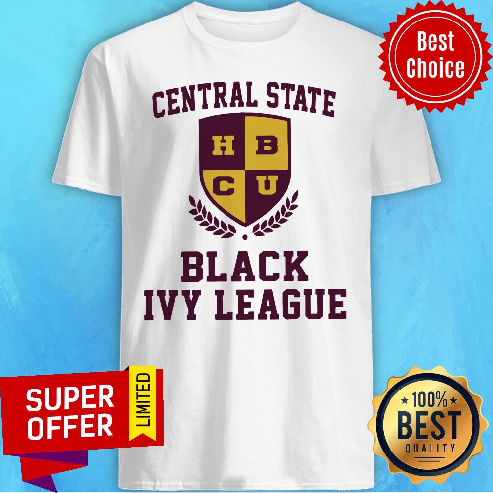 Nice Central State HBCU Black Ivy League Shirt
