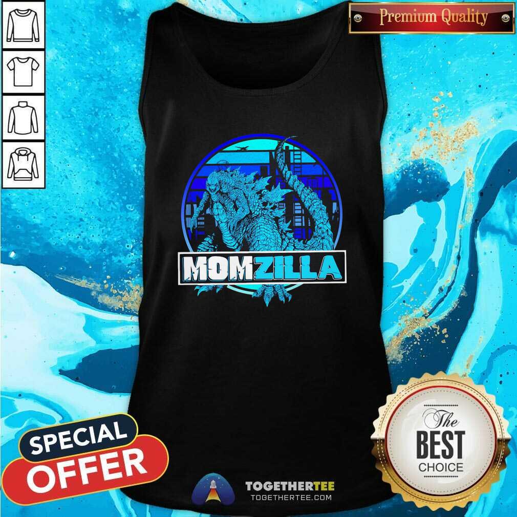 Original Godzilla Momzilla Shirt - Image 4