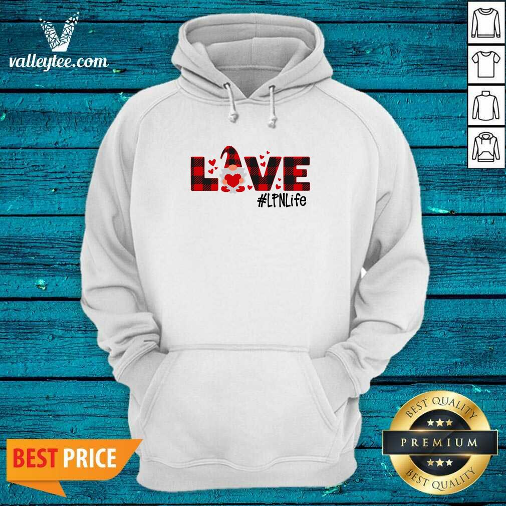Wicked Gnome Love Valentine LPN Life Shirt - Image 3