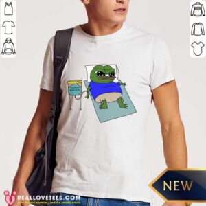 Apu Apustaja On A Peanut Butter Drip Shirt