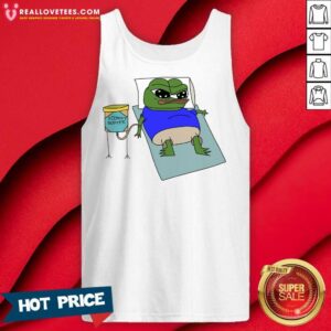 Alternative view of Apu Apustaja On A Peanut Butter Drip Shirt