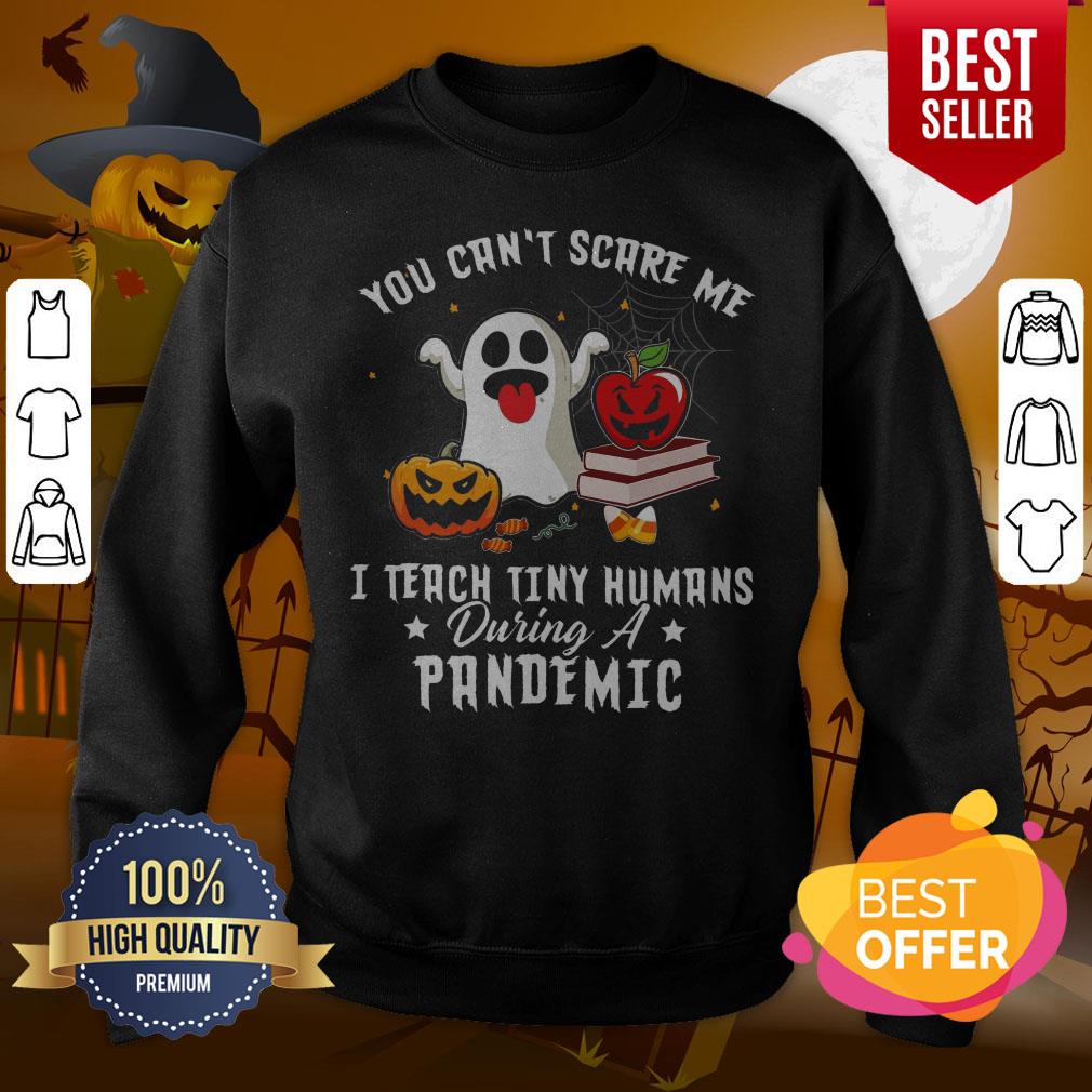 Happy You Can’t Scare Me I Teach Tiny Humans During A Pandemic Shirt - Image 4