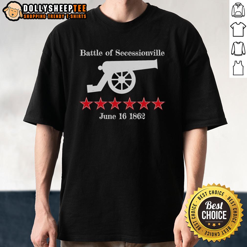 Awesome The Battle Of Secessionville Civil Battles War Cannon Since 1862 T-Shirt