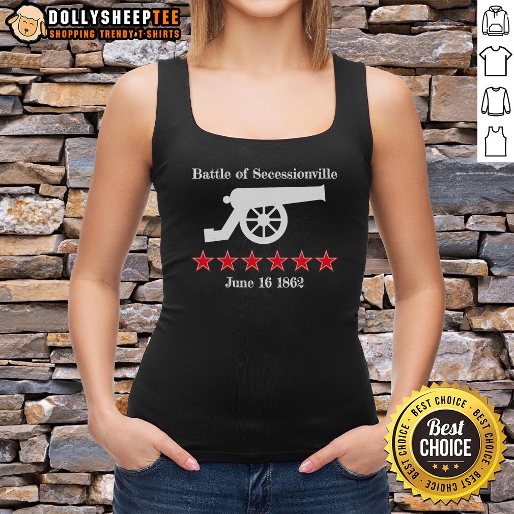 Awesome The Battle Of Secessionville Civil Battles War Cannon Since 1862 T-Shirt - Image 4