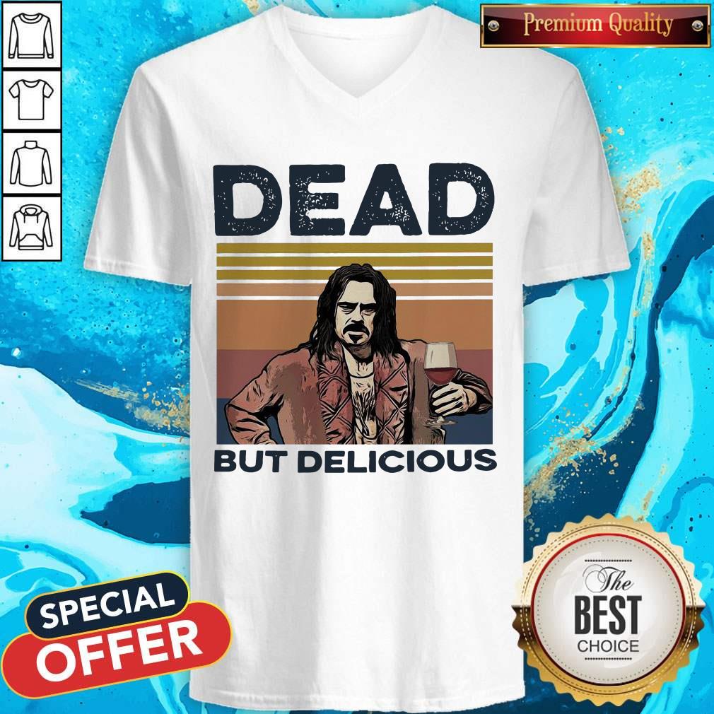 Nice Dead But Delicious Vintage Shirt - Image 3