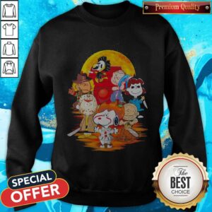 Alternative view of Snoopy And Friends Embody Horror Character Halloween Shirt