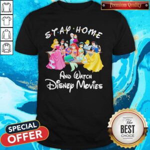 The Little Mermaid Face Mask Stay Home And Watch Disney Movies Shirt