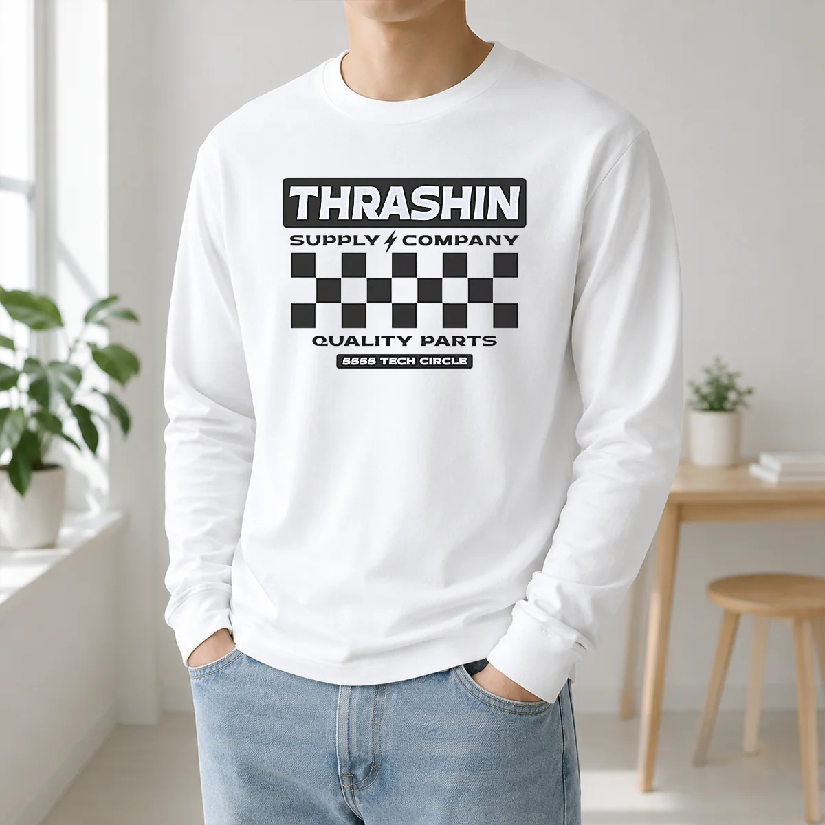 Premium Thrashin Supply Company Quality Parts Shirt - Image 5