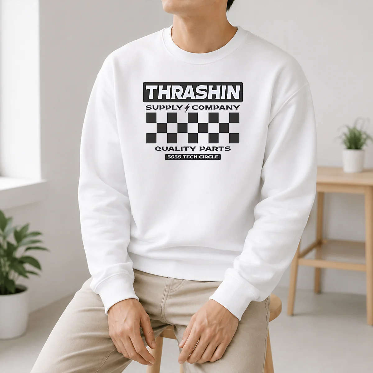 Premium Thrashin Supply Company Quality Parts Shirt - Image 6