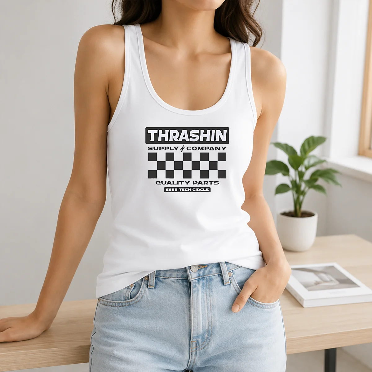 Premium Thrashin Supply Company Quality Parts Shirt - Image 3