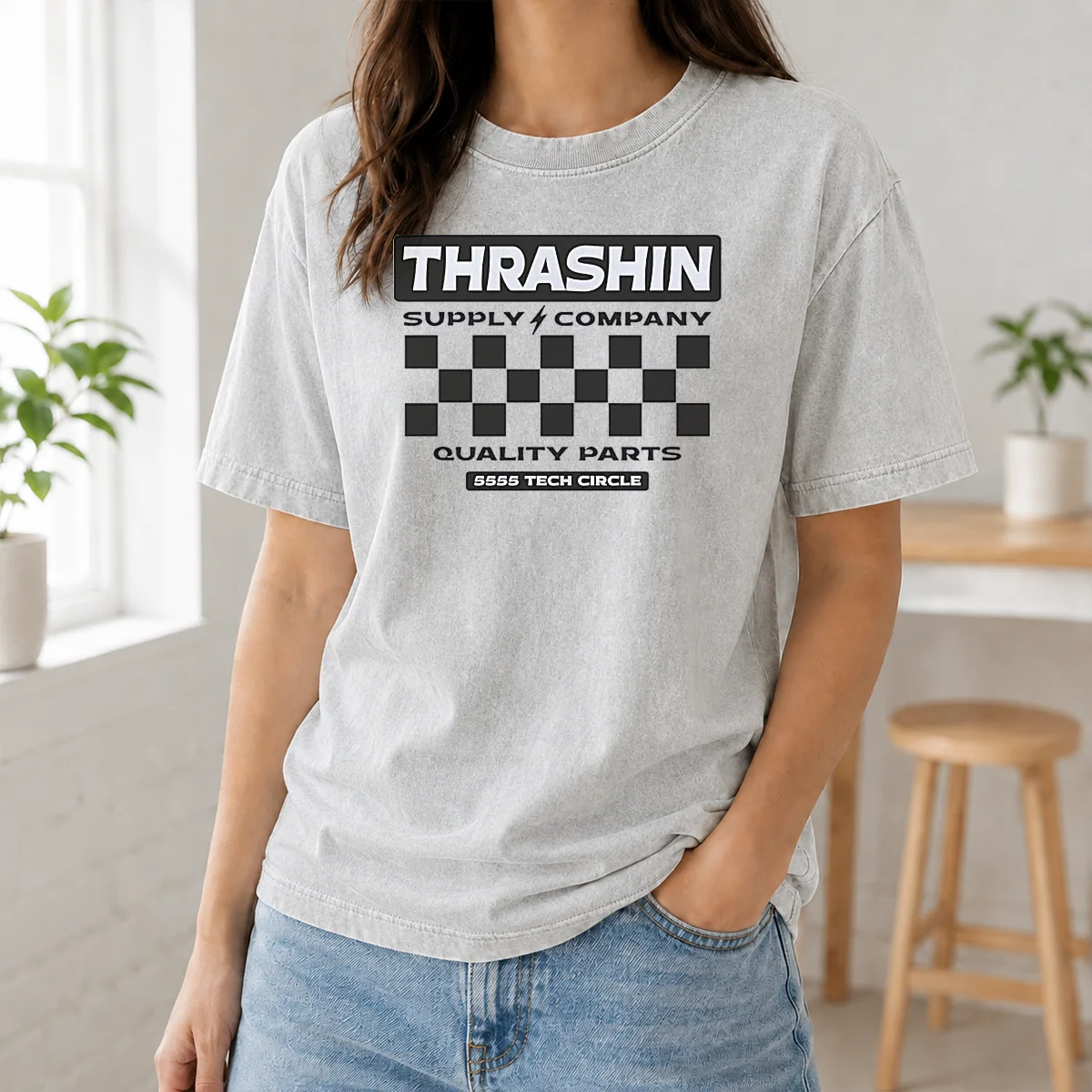Premium Thrashin Supply Company Quality Parts Shirt - Image 8