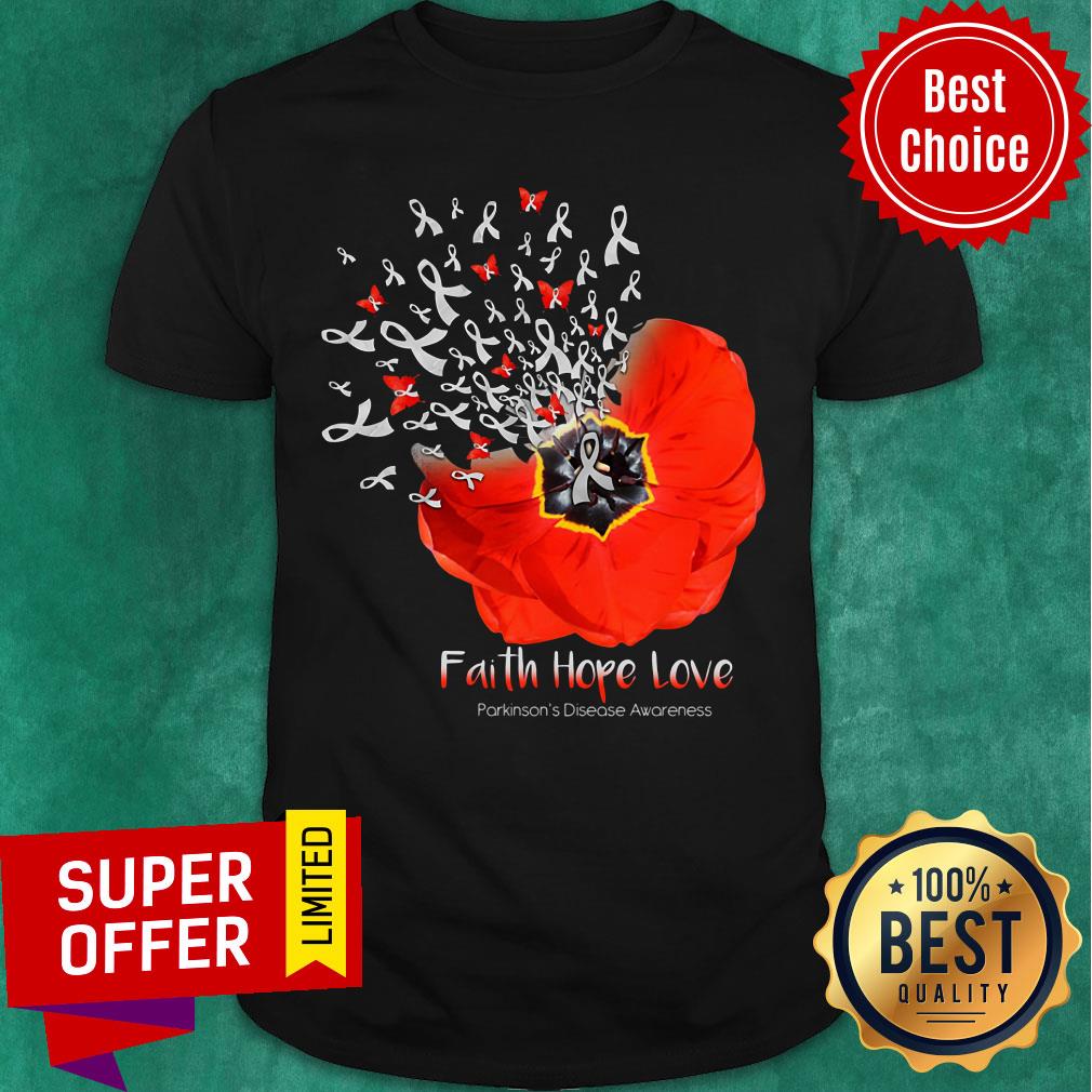 Faith Hope Love Flower Shirt