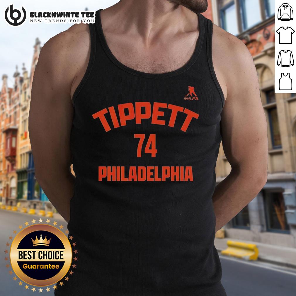 Nice Owen Tippett 74 Philadelphia Flyers T-Shirt - Image 4