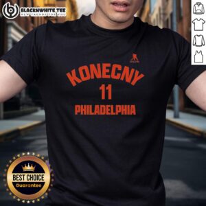 Nice Travis Konecny 11 Philadelphia Flyers T-Shirt