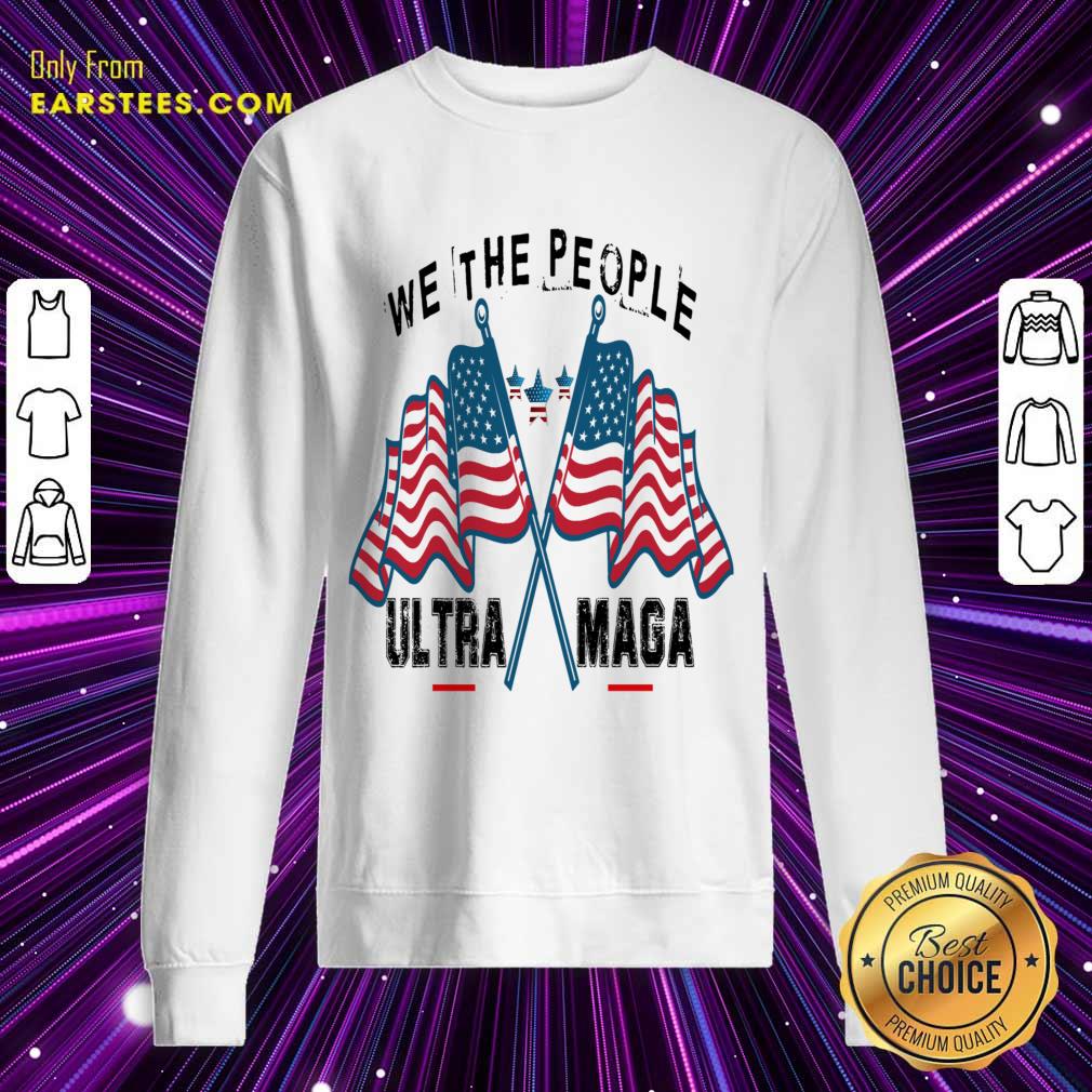 We The People Ultra Maga American Flag Shirt - Image 4