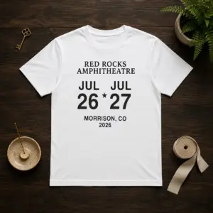 Good Red Rocks Amphitheatre July 26 To 27 2026 Morrison CO Event Shirt