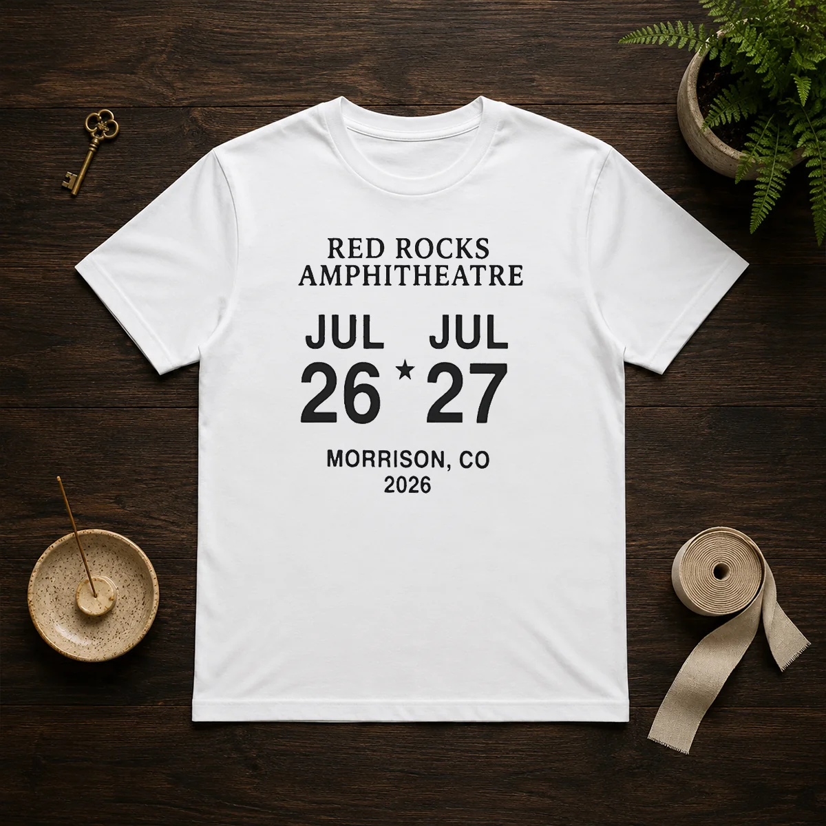 Good Red Rocks Amphitheatre July 26 To 27 2026 Morrison CO Event Shirt