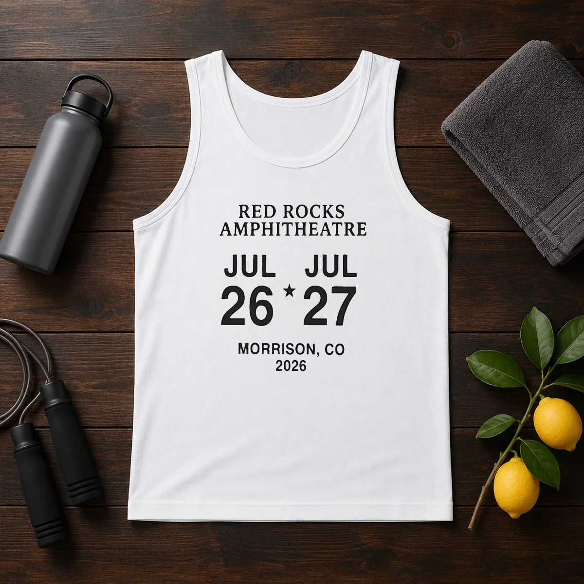 Good Red Rocks Amphitheatre July 26 To 27 2026 Morrison CO Event Shirt - Image 3