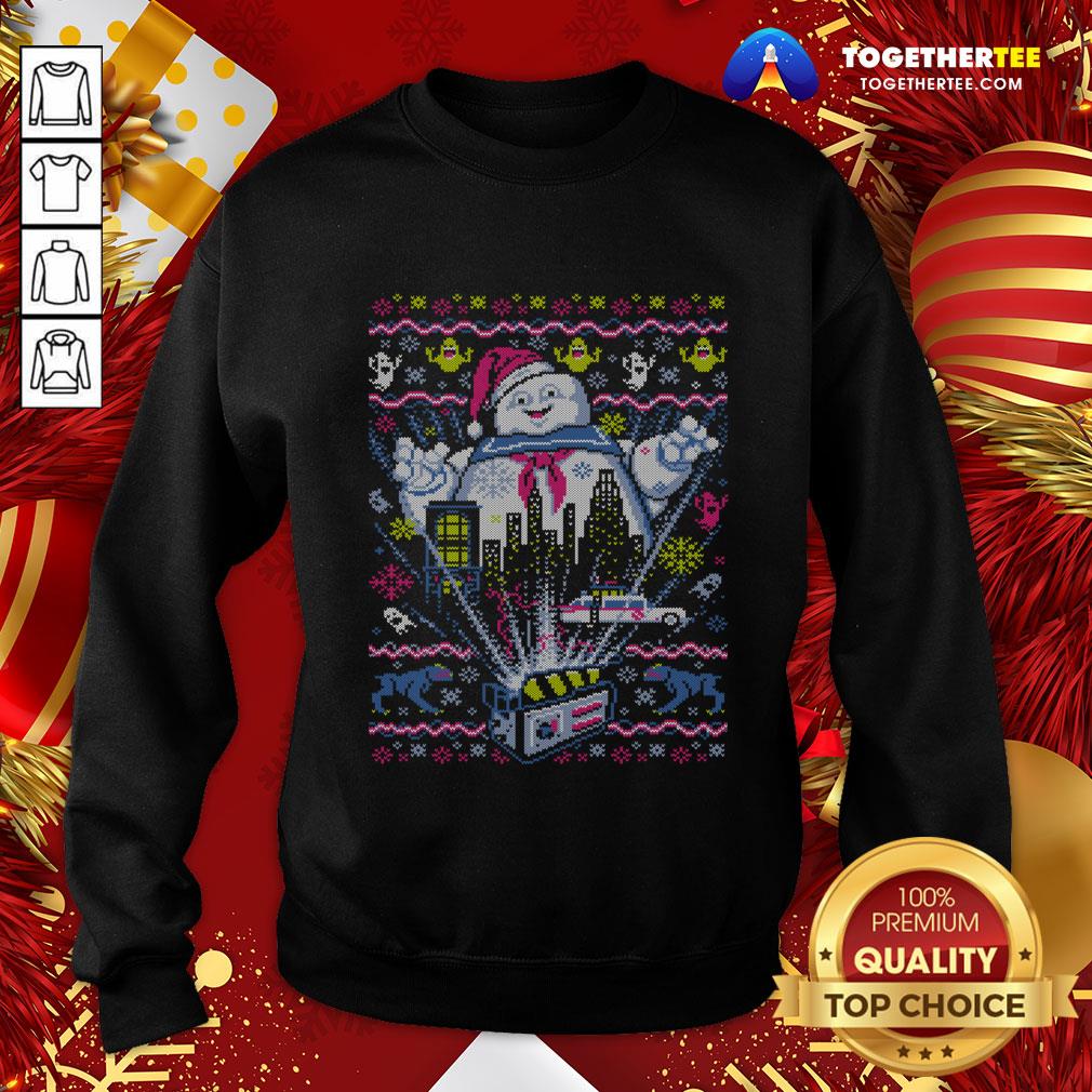 Top There Is No Santa Only Zuul Ghostbusters Shirt - Image 4