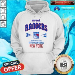 Alternative view of Nice New York Rangers National Hockey League Eastern T-Shirt
