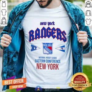 Nice New York Rangers National Hockey League Eastern T-Shirt