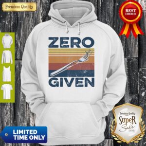 Alternative view of Vintage Fork Zero Given Vintage Shirt