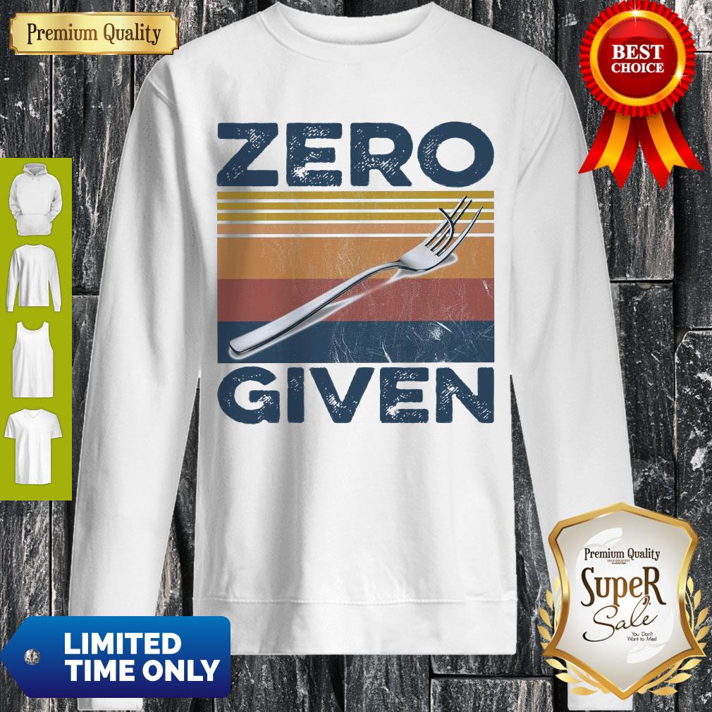 Vintage Fork Zero Given Vintage Shirt - Image 3