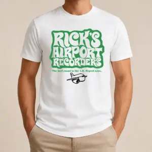 Cute Tom Petty Rick'S Airport Recorders The Best Round Shirt