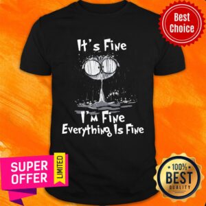 Nice Cat It’s Fine I’m Fine Everything Is Fine Shirt