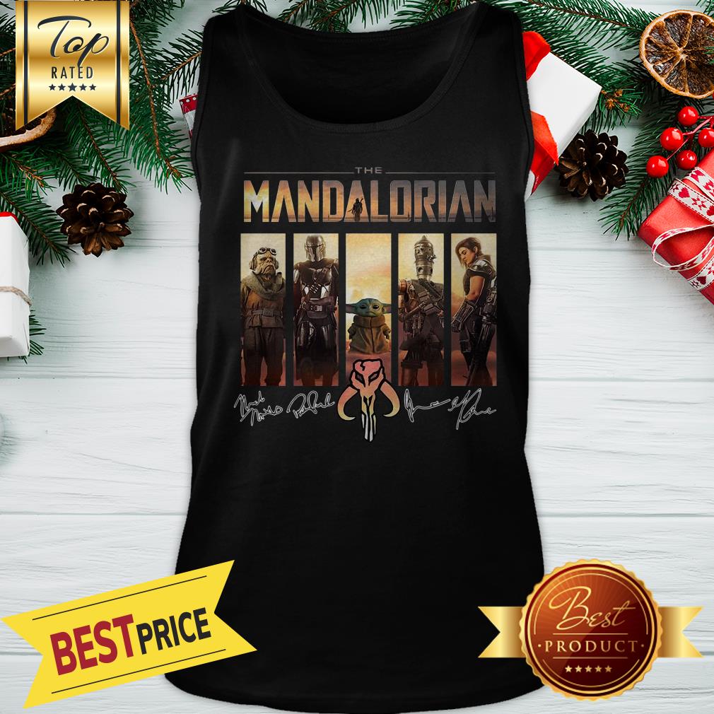 The Mandalorian Characters Signatures Shirt - Image 3
