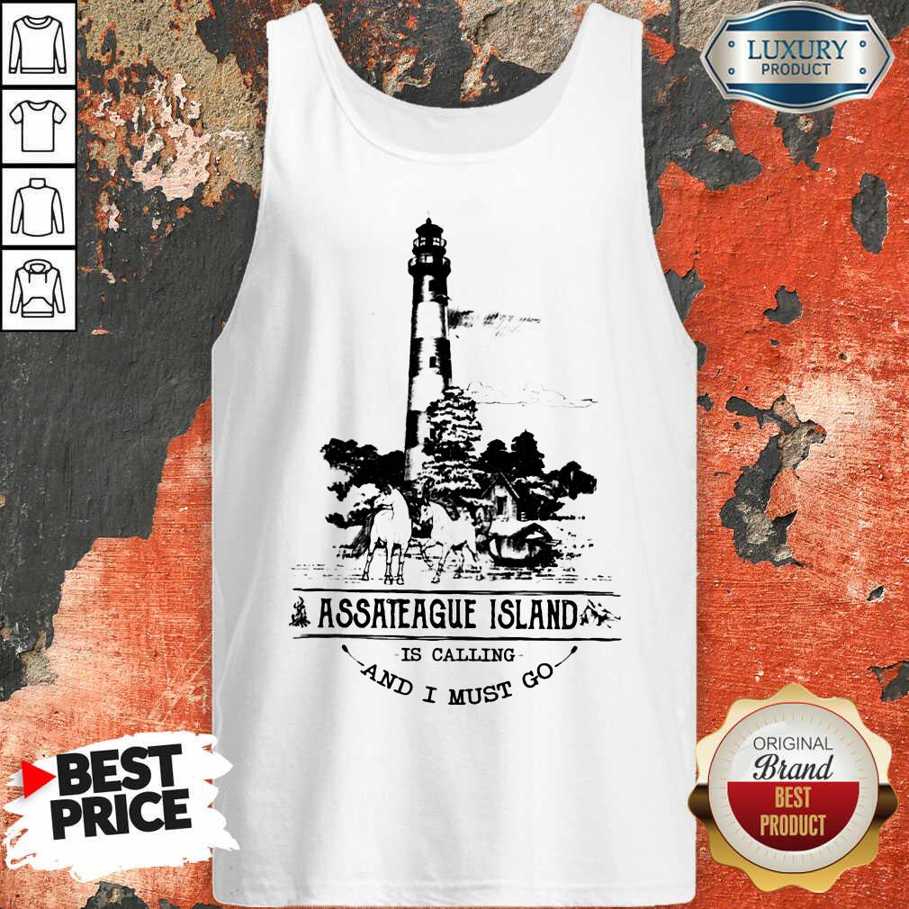 Original Assateague Island Is Calling And I Must Go Shirt - Image 2