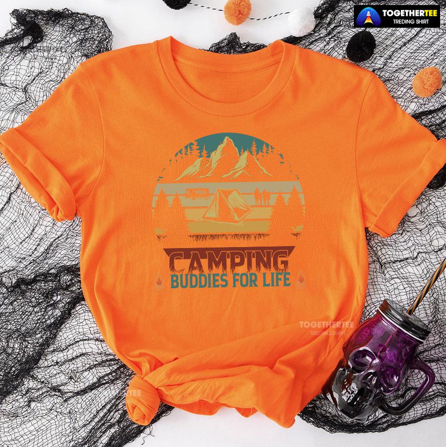 Camping Buddies For Life Vintage T-Shirt - Image 10