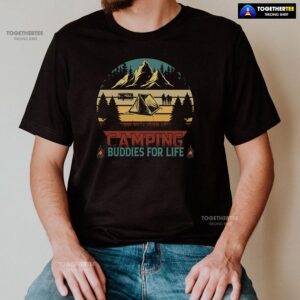 Alternative view of Camping Buddies For Life Vintage T-Shirt