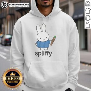 Alternative view of Awesome Spliffy Bunny Graphic T-Shirt